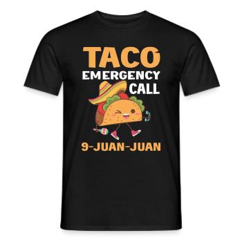Cinco De Mayo Parti mexicain Cinco De Mayo - T-shirt homme - noir - Devant - AI Model Male 178 light (178cm)