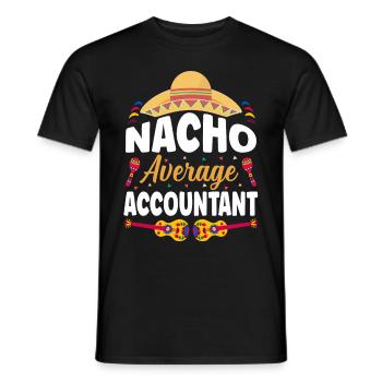 Cinco De Mayo Parti mexicain Cinco De Mayo - T-shirt homme - noir - Devant - AI Model Male 178 light (178cm)