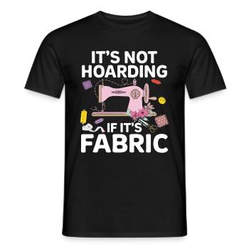 Quilten Geschenk Nähen Stricken Quilter - Männer T-Shirt - Schwarz - Vorne - AI Model Male 178 light (178cm)