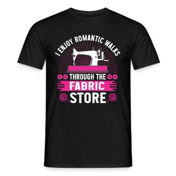 Quilten Geschenk Nähen Stricken Quilter - Männer T-Shirt - Schwarz - Vorne - AI Model Male 178 light (178cm)