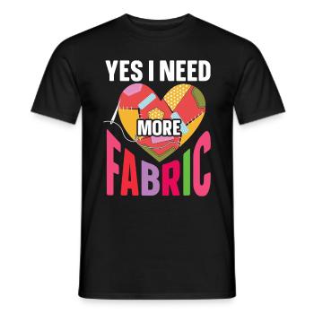 Quilten Geschenk Nähen Stricken Quilter - Männer T-Shirt - Schwarz - Vorne - AI Model Male 178 light (178cm)