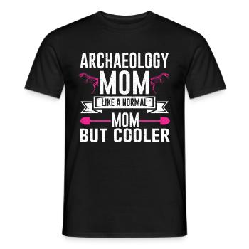 Archéologue Gift Archéologie - T-shirt homme - noir - Devant - AI Model Male 178 light (178cm)