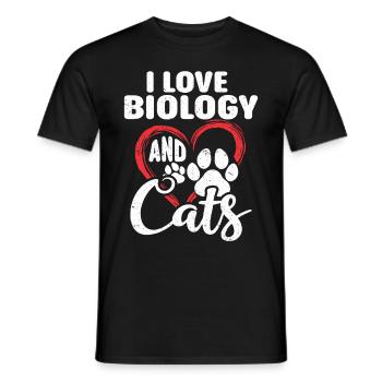 Biologiste Cadeau Biologie - T-shirt homme - noir - Devant - AI Model Male 178 light (178cm)