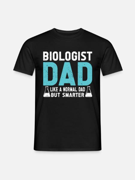 Biology Gift Biologist - Men's T-Shirt - black