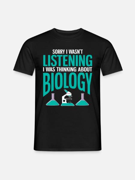Biology Gift Biologist - Men's T-Shirt - black