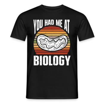 Biologiste Cadeau Biologie - T-shirt homme - noir - Devant - AI Model Male 178 light (178cm)
