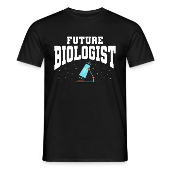 Biologiste Cadeau Biologie - T-shirt homme - noir - Devant - AI Model Male 178 light (178cm)