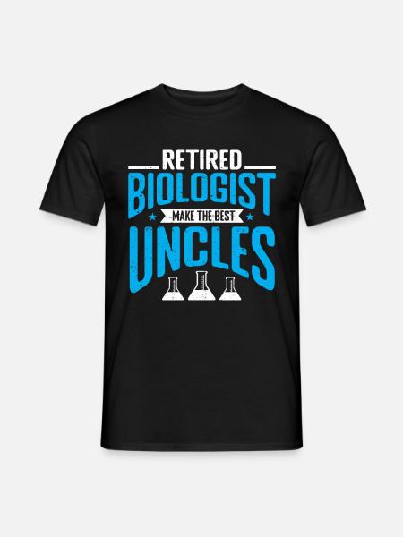 Biology Gift Biologist - Men's T-Shirt - black