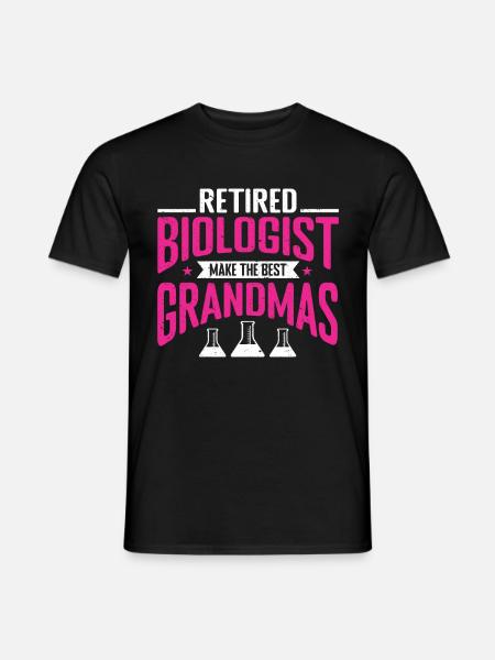 Biology Gift Biologist - Men's T-Shirt - black