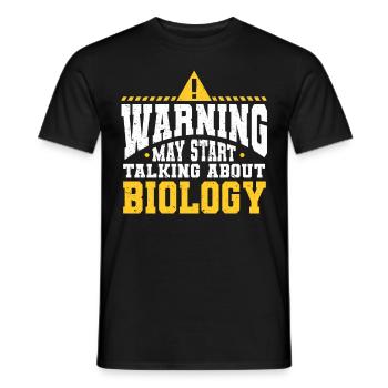 Biologiste Cadeau Biologie - T-shirt homme - noir - Devant - AI Model Male 178 light (178cm)