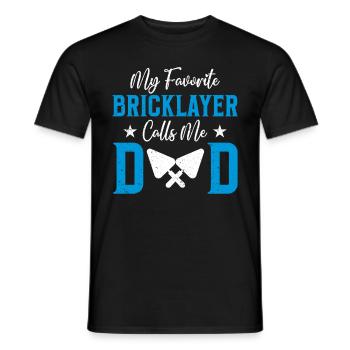 Maçon Don Profession Dire Maçon - T-shirt homme - noir - Devant - AI Model Male 178 light (178cm)