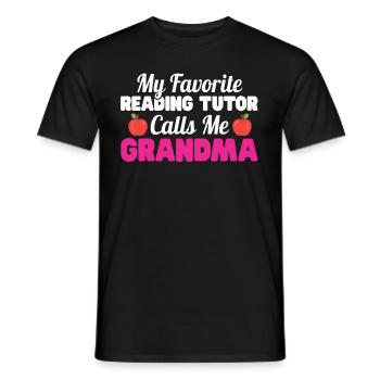 Tutor Geschenk Tutor - Männer T-Shirt - Schwarz - Vorne - AI Model Male 178 light (178cm)