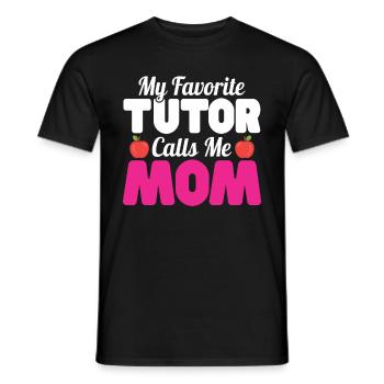 Tutor Geschenk Tutor - Männer T-Shirt - Schwarz - Vorne - AI Model Male 178 light (178cm)