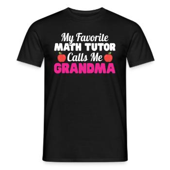 Tutor Geschenk Tutor - Männer T-Shirt - Schwarz - Vorne - AI Model Male 178 light (178cm)
