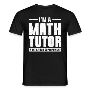 Tutor Geschenk Tutor - Männer T-Shirt - Schwarz - Vorne - AI Model Male 178 light (178cm)
