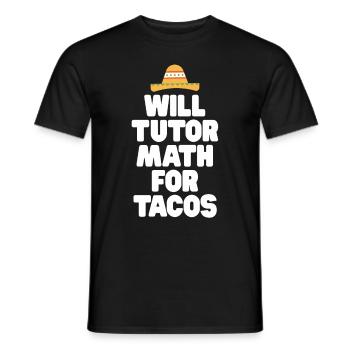 Tutor Geschenk Tutor - Männer T-Shirt - Schwarz - Vorne - AI Model Male 178 light (178cm)