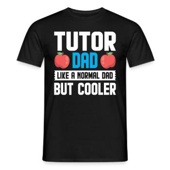 Tutor Geschenk Tutor - Männer T-Shirt - Schwarz - Vorne - AI Model Male 178 light (178cm)