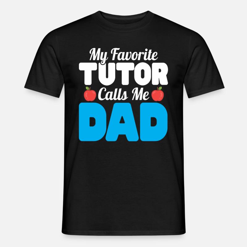 Tutor Geschenk Tutor - Männer T-Shirt - Schwarz