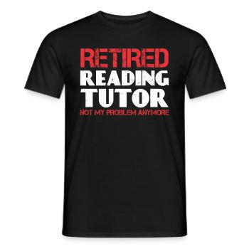 Tutor Geschenk Tutor - Männer T-Shirt - Schwarz - Vorne - AI Model Male 178 light (178cm)