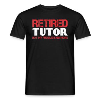 Tutor Geschenk Tutor - Männer T-Shirt - Schwarz - Vorne - AI Model Male 178 light (178cm)