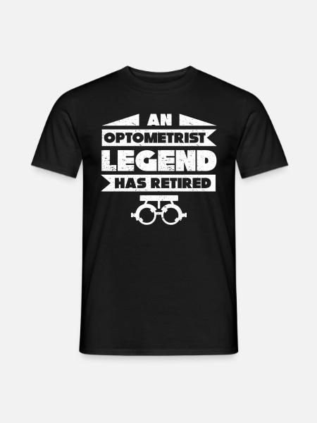 Optician Gift Optometry - Men's T-Shirt - black