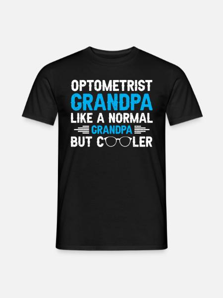 Optician Gift Optometry - Men's T-Shirt - black