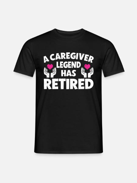 Caregiver Gift Nurse - Men's T-Shirt - black