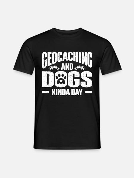 Geocaching Gift Geocacher Geocache - Men's T-Shirt - black