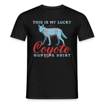 Chasse Chasseur Chasse Chasseresse Permis de Chasse Cadeau - T-shirt homme - noir - Devant - AI Model Male 178 light (178cm)