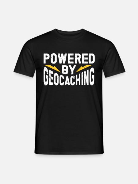 Geocaching Gift Geocacher Geocache - Men's T-Shirt - black