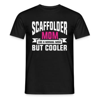 Échafaudage Cadeau Artisan Travail Échafaudage - T-shirt homme - noir - Devant - AI Model Male 178 light (178cm)