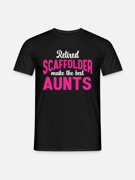 Scaffolding Gift Craftsman Job Scaffolding - Men's T-Shirt - black