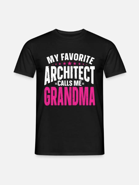 Architect's Gift, Architecture Lover - Men's T-Shirt - black