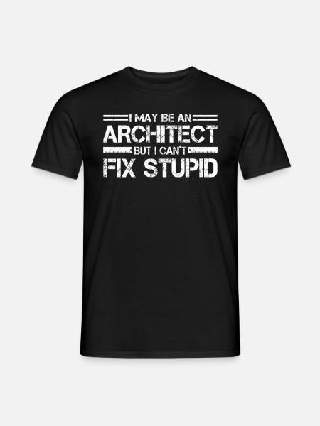 Architect's Gift, Architecture Lover - Men's T-Shirt - black