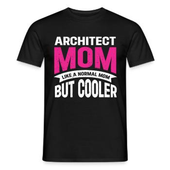 Architect's Gift, Architecture Lover - Men's T-Shirt - black - Front - AI Model Male 178 light (178cm)
