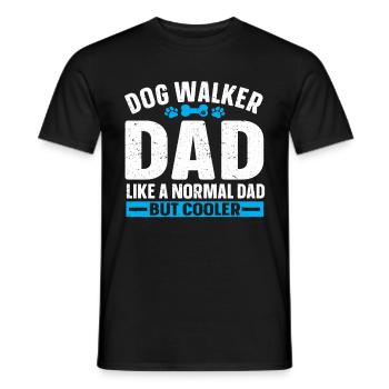 Dog Sitter Gift, Professional Dog Sitter - Men's T-Shirt - black - Front - AI Model Male 178 light (178cm)