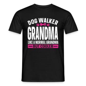 Dog Sitter Gift, Professional Dog Sitter - Men's T-Shirt - black - Front - AI Model Male 178 light (178cm)