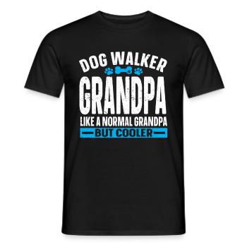 Dog Sitter Gift, Professional Dog Sitter - Men's T-Shirt - black - Front - AI Model Male 178 light (178cm)