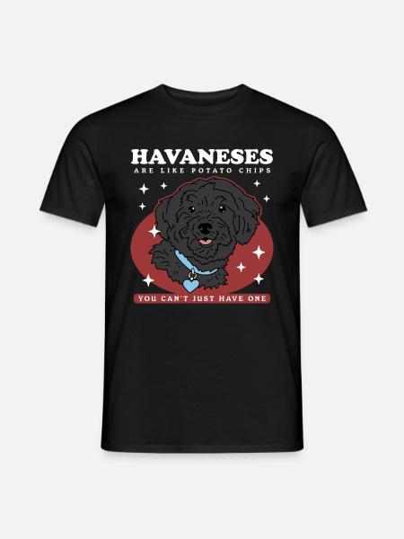 Havanese Dog Dog Owner Gift - Men's T-Shirt - black
