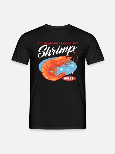 Crab Shrimp Crab Lover Crab Gift - Men's T-Shirt - black