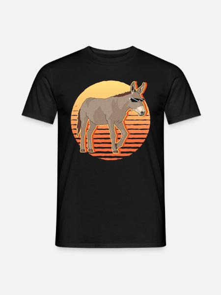 Donkey Donkey Donkey Owner Donkey Lover Gift - Men's T-Shirt - black