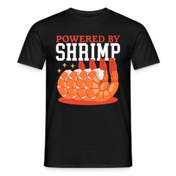 Krabben Garnele Krabbenliebhaber Krabbe Geschenk - Männer T-Shirt - Schwarz - Vorne - AI Model Male 178 light (178cm)