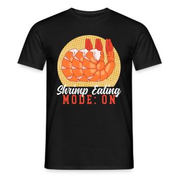 Crabe Crevette Crabe Lover Crabe Cadeau - T-shirt homme - noir - Devant - AI Model Male 178 light (178cm)