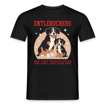 Entlebucher Mountain Dog Dog Owner Cadeau - T-shirt homme - noir - Devant - AI Model Male 178 light (178cm)