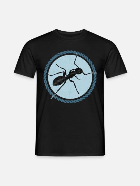 Ameise Ameisenfarm Ameisen Formicarium Geschenk - Männer T-Shirt - Schwarz