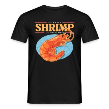 Krabben Garnelen Krabbenliebhaber Krabbe Geschenk - Männer T-Shirt - Schwarz - Vorne - AI Model Male 178 light (178cm)