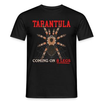 Tarantula Tarantula Spider Tarantulas Gift - Men's T-Shirt - black - Front - AI Model Male 178 light (178cm)