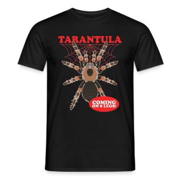 Tarantulas Spider Tarantula Tarantula Gift - Men's T-Shirt - black - Front - AI Model Male 178 light (178cm)