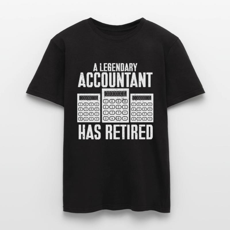 Comptable des régimes de retraite CPA Comptable comptable T-shirt homme