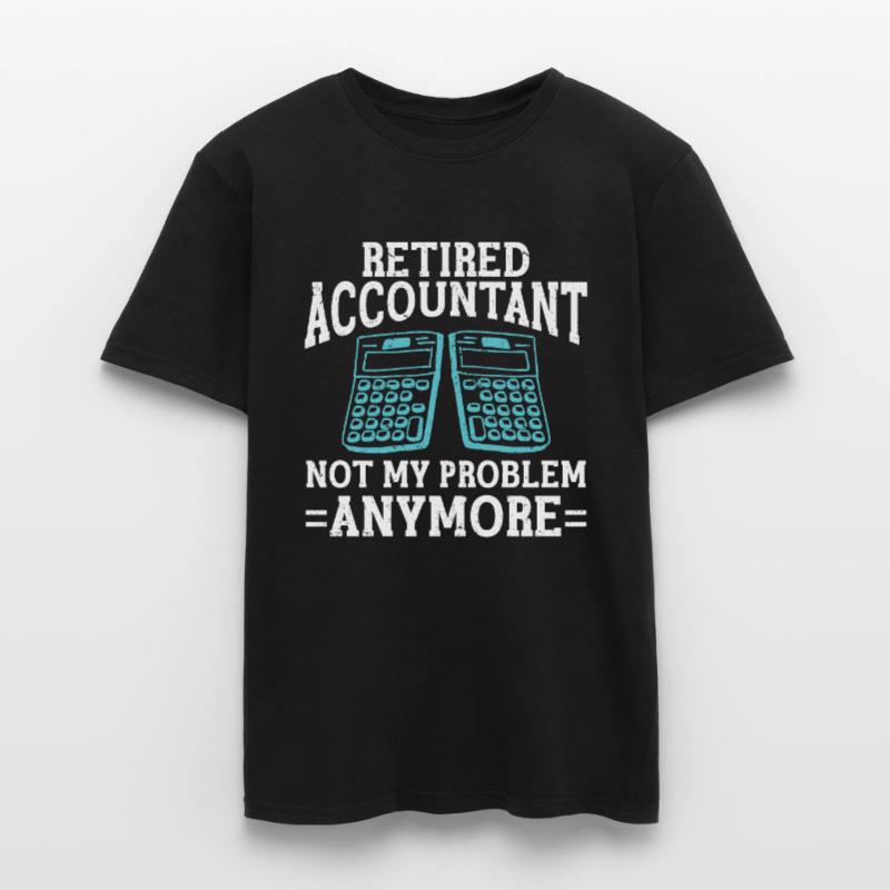 Comptable des régimes de retraite CPA Comptable comptable T-shirt homme